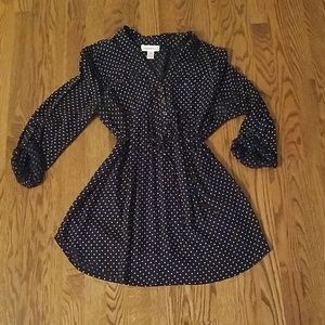Motherhood Maternity Polka Dot Blouse